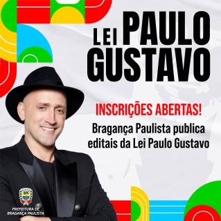 ARTE_Bragança Paulista publica editais da Lei Paulo Gustavo