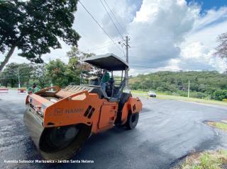 Recapeamento Asfáltico- Avenida Salvador Markovicz 1