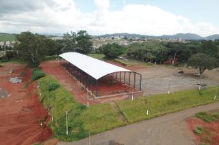 Concluída primeira fase da obra de implantação de galpão no Posto de Monta (1)