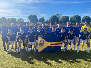 Time masculino de Futebol de Campo se classifica para a próxima fase dos Jogos Regionais