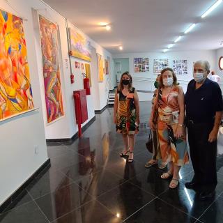 Visita Jesus Chedid e Marilis Reginato Chedid ao Centro Cultural em fevereiro de 2021 (1)