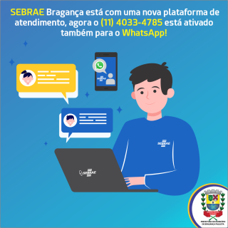 SEBRAE realiza atendimento via WhatsApp