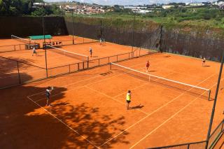 12.04.2022 Equipe de tênis da Secretaria da Juventude, Esportes e Lazer se prepara para os Jogos da Melhor Idad