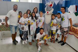 13.04.2022 Prefeitura entrega ovos de páscoa e achocolatados para famílias em situação de vulnerabilidade (1)