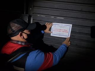 Ação conjunta de combate à Covid-19 interdita três estabelecimentos
