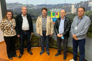 Administração Municipal recebe visita do Secretário Executivo Estadual de Habitação e