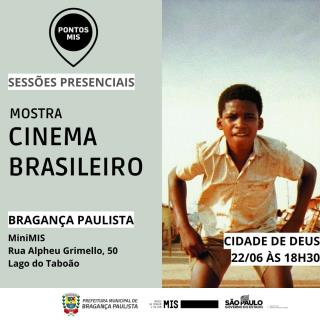 Cinema Pontos MIS exibe “Cidade de Deus”