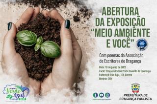 Praça da Poesia Poeta Oswaldo de Camargo recebe exposição “Meio Ambiente e Você”