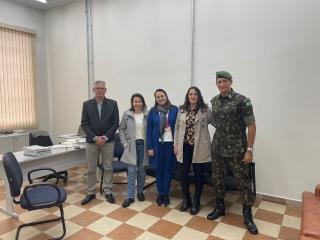 16.06.2023 Bragança Paulista recebe comitiva para conhecer Projeto “Atirador Cidadão”