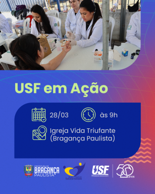 USF em Ação oferece serviços gratuitos à população