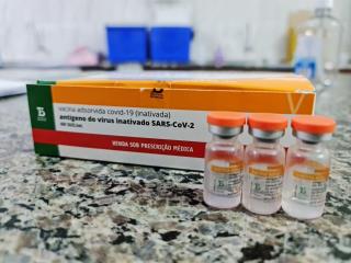 18.05.2021 Agendamento para vacinação da 2ª dose da Coronavac