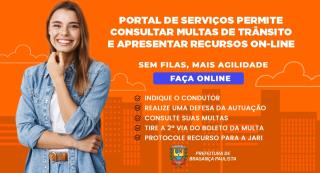 Portal de Serviços permite consultar multas de trânsito e apresentar recursos on-line (2)