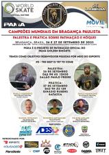 Bragança Paulista será sede de palestras e práticas com campeões mundiais de Patinação e Hóquei
