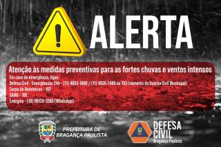 Alerta defesa civil
