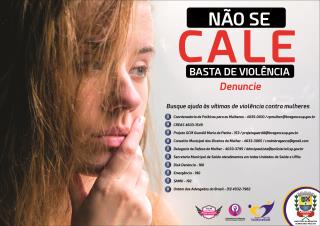 Não se cale - Basta de violência