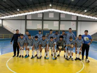 19.06.2023 Equipe de Futsal Masculino Sub-15 vence amistoso preparatório para o Campeonato Regional