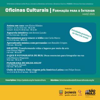 ARTE -  oficinas culturais 