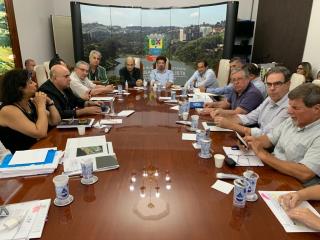 20.04.2022 Prefeito Jesus Chedid em reunião com secretários