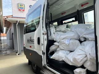 Mercadorias doadas pela Receita Federal