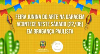 Feira Junina do arte na garagem