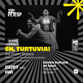 Cia de teatro bragantina representa Bragança Paulista no 28º FETESP