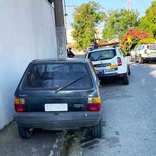 Carro furtado foi recuperado pela GCM