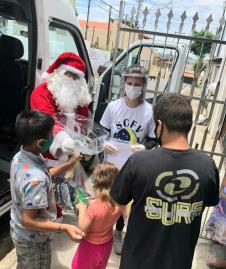 18.12.2020 SEMADS realiza ação natalina para crianças do Serviço de Convivência e Fortalecimento de Vínculos 1