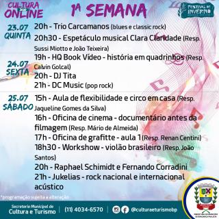 23 a 25.07 Festival de Inverno