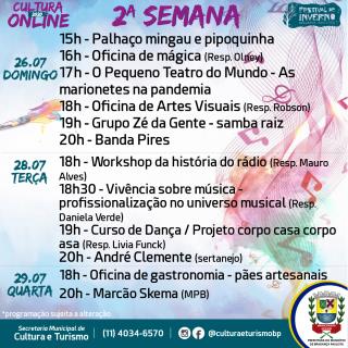 26 a 29.07 Festival de Inverno
