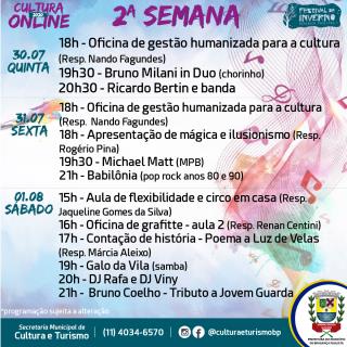30.07 a 01.08 Festival de Inverno