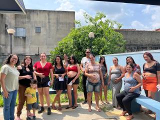 Grupo de Gestantes do Projeto Arco Íris - CRAS Águas Claras