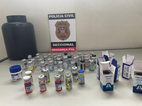 Grande operação flagra anabolizantes ilegais