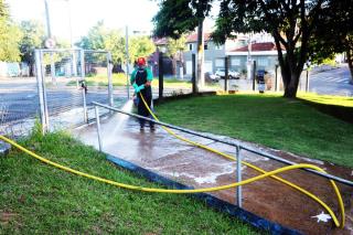 24.03.2020 Prefeitura realiza higienização contra o Coronavírus na cidade