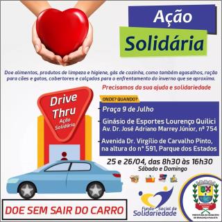 Arte Drive Thru Solidário