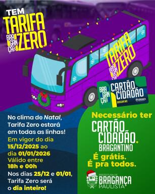 Prefeitura autoriza Tarifa Zero no transporte público para facilitar o acesso ao comércio no final de ano