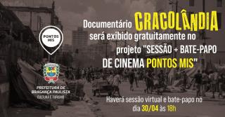 26.04.2022 Documentário Cracolândia será exibido no projeto “Sessão + Bate-papo de Cinema Pontos MIS”