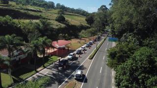 Bragança registra queda de entrada de mais de 10 mil veículos no final de semana
