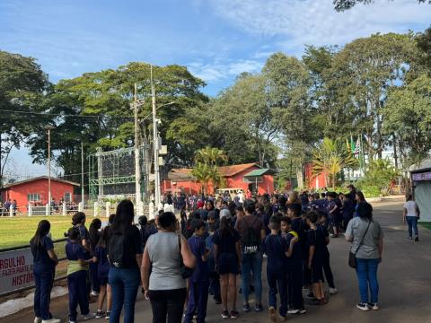 Educação e diversão marcam visita de estudantes ao recinto da 59ª Expoagro e 32ª Festa do Peão