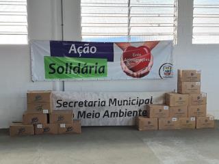Doação pela Secretaria do Meio Ambiente para a Ação Solidária (1)