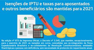 isenções IPTU