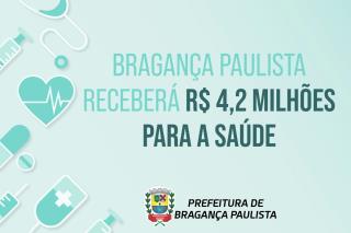 4,2 milhões para saúde