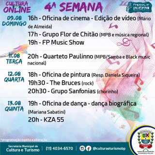 ARTE - 09 a 13.08 Festival de Inverno