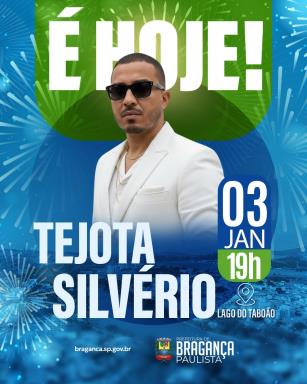 Shows de Tejota e Banda Pires agitam a Arena do Lago do Taboão neste fim de semana