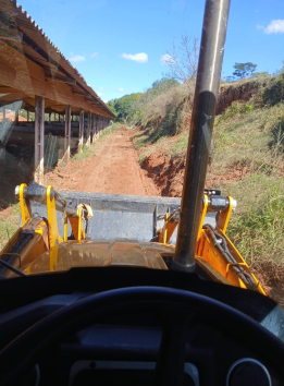 Patrulha Agrícola realiza limpeza de granja suína no bairro Biriçá do Valado