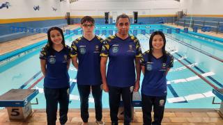 Nadadores de Bragança Paulista disputam o Campeonato Paulista Infantil de Natação em A