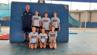 Isabela, Ellen e Maria Flávia, Loretta, Alicia e Clara