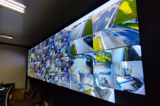 Ampliação do sistema de monitoramento por câmeas - Arquivo SECOM