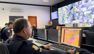 Monitoramento eletrônico na cidade é feito pelo COI 01