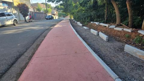 Visita técnica acompanha avanço do Parque Verde no Jardim São Miguel