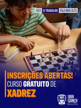 Curso gratuito de xadrez abre inscrições no Polo UAB
